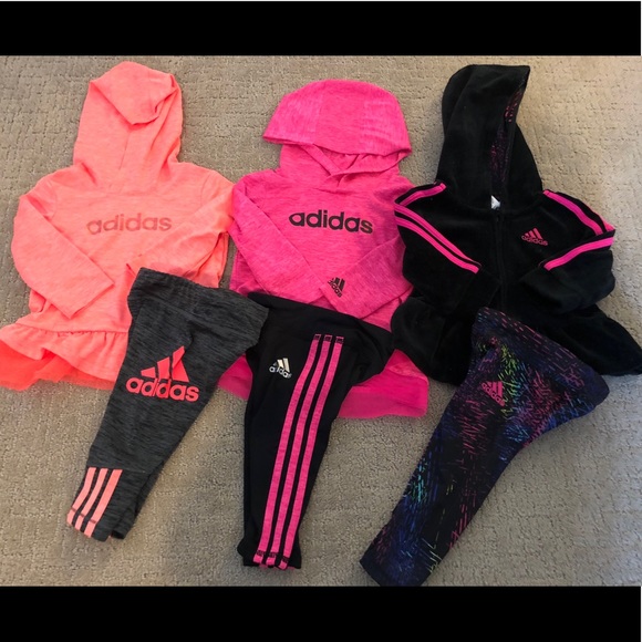 baby girl adidas outfits